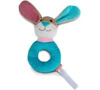 Mbw - Hochet anneau peluche lapin - 60897 multicolore Multicolore G