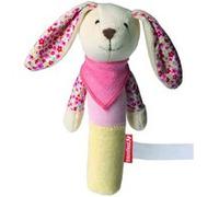 Mbw - Hochet peluche lapin - 16 cm - 60474 - rose et creme Rose G