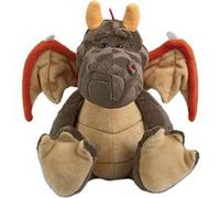 Mbw - Peluche dragon 60891 marron beige et orange G