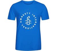 MBWECWS Fgexyz Design Amnesty International Logo Men T-Shirt Cotton O Neck(Small)