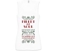 MBWECWS Fillet of Soul Restaurant Women Tank Top Gym Shirt(Medium)