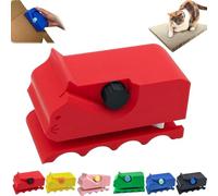 MBXLDGFD Cardboard Cutter for Cat Scratchers, 3D Printed Cardboard Strip Tool, Handheld Cardboard Recycling Cutting Tool, for Cat Lovers(Red)