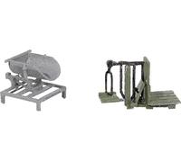 MBZ 30272 Balance à charbon et à sac H0 modèle à impression 3D