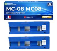 MC-08 MC08 1320B006 Kit de Maintenance Compatible pour Canon Pack 2 imagePROGRAF 8000 8000S 8100 8300 8300S 8400 8400S 8400SE 9000 9000S 9100 9400 9400S