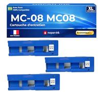MC-08 MC08 1320B006 Kit de Maintenance Compatible pour Canon Pack 3 imagePROGRAF 8000 8000S 8100 8300 8300S 8400 8400S 8400SE 9000 9000S 9100 9400 9400S