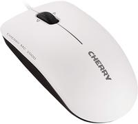 MC 2000, Souris Filaire de Taille Standard, Design Symétrique pour Droitiers et Gauchers, 3 Touches, 1600 dpi, Tilt-Wheel, Homologation GS, Blanc grisé