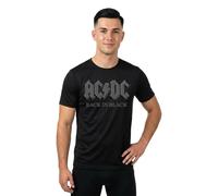 Mc Clothes T-shirt à Manches Courtes Acdc Back In Black