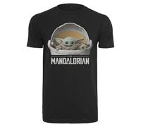 Mc Clothes T-shirt à Manches Courtes Baby Yoda Mandalorian Logo