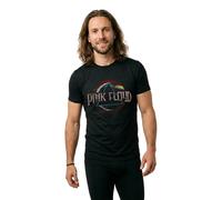 Mc Clothes T-shirt à Manches Courtes Pink Floyd Dark Side Of The Moon Circular Logo