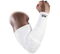 McDavid Manchon de compression Power Shooter 6500 Hexpad Protection coude Blanc