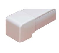 MC DISTRIBUTION Coude 90° Exterieur Goulotte Super Optimal - Blanc 9003 80x60 - Climatisation