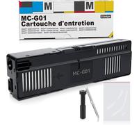 MC-G01 Cartouche d'entretien pour Canon MAXIFY GX6050 GX7050, Cartouche de Maintenance Mc-g01 pour GX7040 GX7092 GX7091 GX7060 GX7030 GX7020 GX7010 GX6010 GX6020 GX6030 GX6040 GX6060
