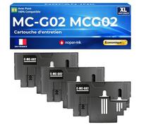 MC-G02 4589C001 Cartouches de maintenance compatible pour Canon Pixma G1420 G1430 G1520 Pack 3