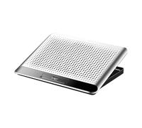 MC Gaming Laptop Cooling Pad Ventilateurs Silencieux Cooler Hauteur RéGlable Stand avec Deux USB pour 12-17 Pouces pour Ordinateur Portable,