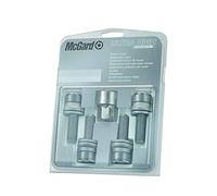 Mc Gard 26.002 SL Kit Boulon de Protection des Roues avec Bague Collectrice, Chrome, Argent
