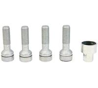 Mc Gard 28.017 SL Kit Boulon de Protection des Roues avec Bague Collectrice, Chrome, Argent