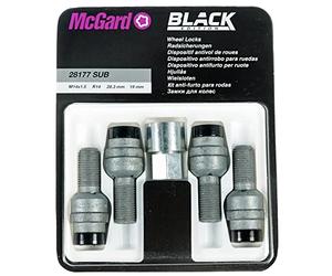 Mc Gard 28.177 SUB Kit Boulon de Protection des Roues, Noir