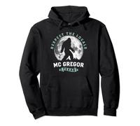 Mc Gregor Texas Bigfoot Night Walk Retro Moon Sweat à Capuche