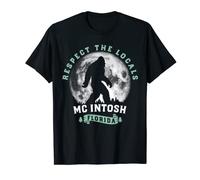 Mc Intosh Florida Respect the Locals Bigfoot Swamp Ape T-Shirt