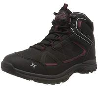 MC KINLEY Femme Maine Mid Aqb Chaussure de marche, Black Red Wine Sil, 38 EU