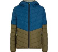 MC KINLEY McKinley Ricos Veste, Bleu pétrole/Olive Da, 164 Mixte Enfant