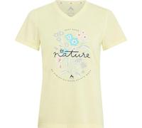 Mc Kinley Nata II T-Shirt pour Femme Melange/Yellow Light 40