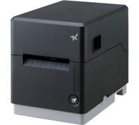 mC-Label3 - Imprimante thermique directe d'étiquettes, sans doublure, 203dpi, coupeuse, USB + USB-C + Ethernet, gris foncé