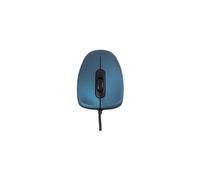 MC-M10S - Souris - optique - 3 boutons - filaire - USB - bleu
