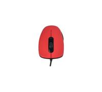 MC-M10S - Souris - optique - 3 boutons - filaire - USB - rouge