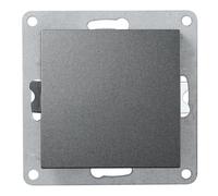 MC POWER 1534755 Flair Interrupteur encastré Anthracite mat 250 V 10 A 230 V