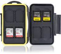 MC-SD8 Memory Card Storage Box/Protective Case/Storage for 8 SD Cards/Memory Card Carrying Case - Suitable for SD and SDHC Cards