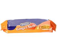 MC VITIES Biscuit Ginger Nuts Biscuits au Gingembre 250 g - Lot de 6