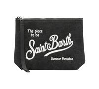 MC2 Saint Barth - Aline Canvas Pochette - Femme - Sacs - Noir - Taille: ONE Size