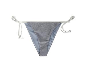 MC2 Saint Barth - Bas de bikini Marielle String élégant - Femme - Maillots de bain - Gris - Taille: 40 FR