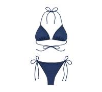 MC2 Saint Barth - Bikini deux pièces effet denim - Femme - Maillots de bain - Bleu - Taille: 42 FR