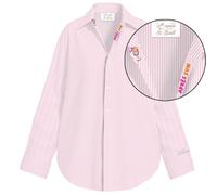 mc2 saint Barth Chemise a manches longues CYS0001-00703L COTTON STRIPES MICRO V APRES 21 EMB (00703L) M