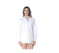 MC2 Saint Barth - Chemise Brigitte - Femme - Blouses et Chemises - Blanc - Taille: 38 FR