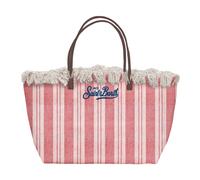 MC2 Saint Barth - City Bag Fringe - Femme - Sacs - Rouge - Taille: ONE Size