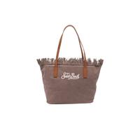 MC2 Saint Barth - City Bag Mid Fringe - Femme - Sacs - Brun - Taille: ONE Size
