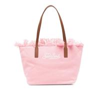 MC2 Saint Barth - City Bag Mid Fringe - Femme - Sacs - Rose - Taille: ONE Size