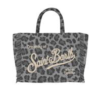 MC2 Saint Barth - Colette Felt Handbag - Femme - Sacs - Noir - Taille: ONE Size