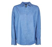 MC2 Saint Barth - Cristal Chambray Shirt - Femme - Blouses et Chemises - Bleu - Taille: 38 FR