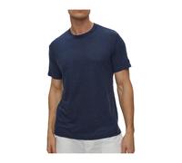 MC2 Saint Barth - Ecstasea Linen Tshirt - Homme - Tops - Bleu - Taille: S
