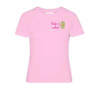 MC2 Saint Barth - Emilie Cotton T-shirt - Femme - Tops - Rose - Taille: 36 FR