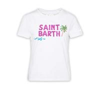 MC2 Saint Barth - Emilie T-Shirt - Femme - Tops - Blanc - Taille: 36 FR