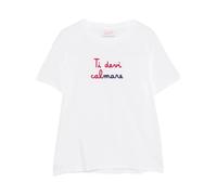 MC2 Saint Barth - Emilie T-Shirt - Femme - Tops - Blanc - Taille: 38 FR