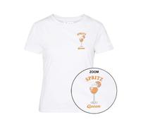 MC2 Saint Barth - Emilie T-shirt - Femme - Tops - Blanc - Taille: 44 FR