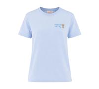 MC2 Saint Barth - Emilie T-shirt - Femme - Tops - Bleu - Taille: 36 FR