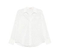 MC2 Saint Barth - Cristal Long Sleeve Shirt - Femme - Blouses et Chemises - Blanc - Taille: 36 FR