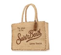 MC2 Saint Barth, Femme, Sacs, Beige, Taille: ONE Size Vanity Raffia Shoulder Bag